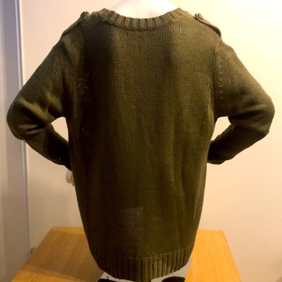 Cardigan khaki - Picture 3 of 4